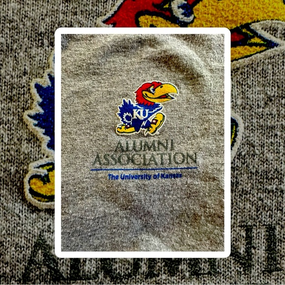 Kansas University Alumni Association Sweatshirt • Size L - Picture 3 of 7